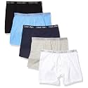 Calvin Klein Kids Boys' Modern Cotton Boxer Brief Underwear 5-Pack