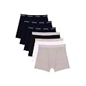 Calvin Klein Kids Boys' Modern Cotton Boxer Brief Underwear 5-Pack