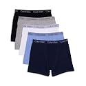 Calvin Klein Kids Boys' Modern Cotton Boxer Brief Underwear 5-Pack