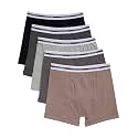 Calvin Klein Kids Boys' Modern Cotton Boxer Brief Underwear 5-Pack