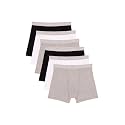 Calvin Klein Kids Boys' Modern Cotton Boxer Brief Underwear 5-Pack
