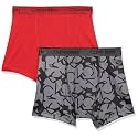 Calvin Klein Kids Boys' Performance Boxer Brief Underwear 2-Pack