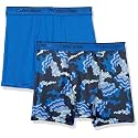 Calvin Klein Kids Boys' Performance Boxer Brief Underwear 2-Pack