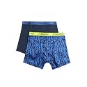 Calvin Klein Kids Boys' Performance Boxer Brief Underwear 2-Pack