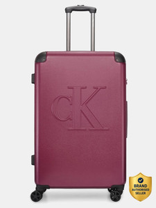 calvin klein lina check-in suitcase 8 wheels - 28 inch