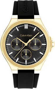 Calvin Klein Vibrancy Qtz Multifunction Black Round