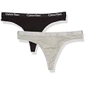 Calvin Klein Women's Motive Cotton Multipack Thong Panty