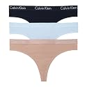 Calvin Klein Women's Motive Cotton Multipack Thong Panty
