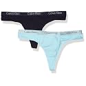 Calvin Klein Women's Motive Cotton Multipack Thong Panty