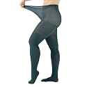CALZITALY Plus Sizes Anti-Chafing Opaque Tights | 60 DEN | L - 4XL | Black | Italian Hosiery