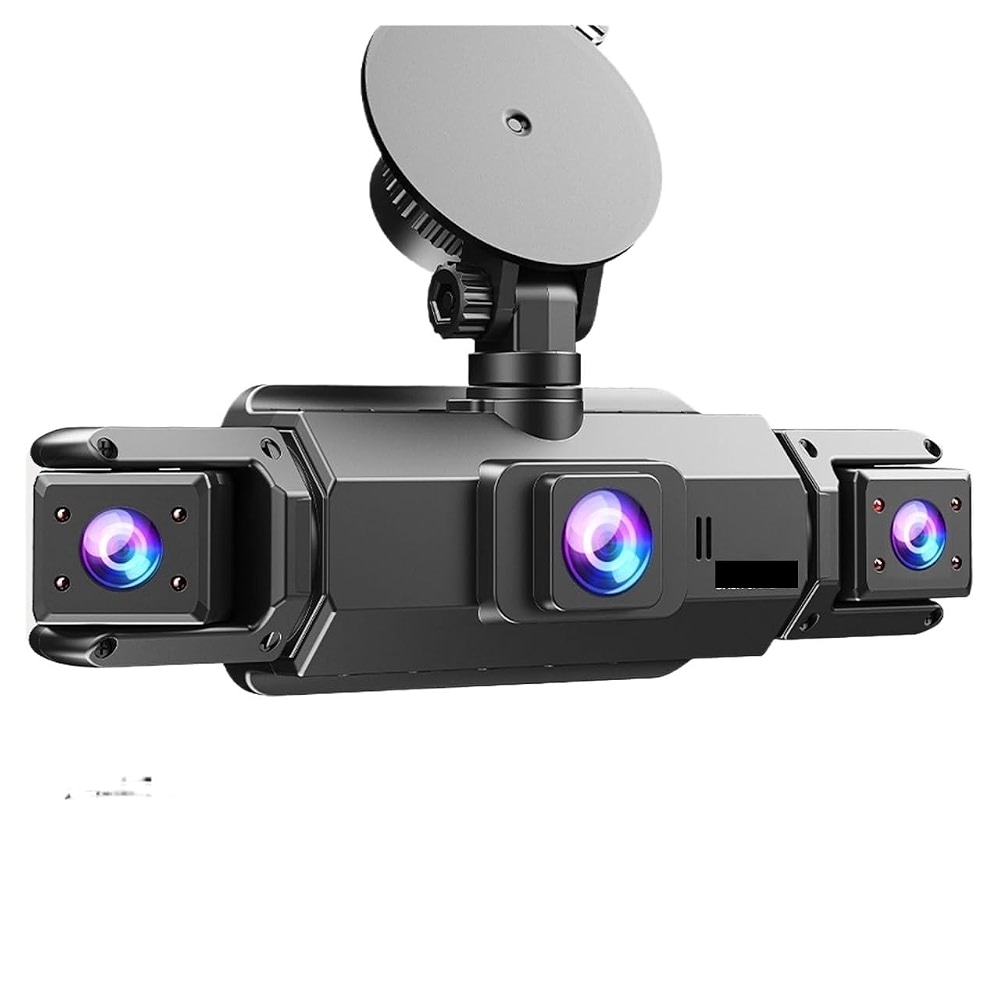 Cam 4Channel 360 Car Camera Black Box 128G Front Left Right Rear View ...