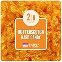 Cambie Butterscotch Hard Candy Individually Wrapped - 2 lbs Hard Candy