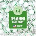 Cambie Spearmint Starlight Candy - 2 lbs of Hard Candy Individually Wrapped