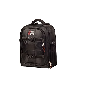 outdoor camera backpack water proof bag and rain cover included black