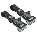 Camco RV Awning De-Flapper | Features a 2-Inch Wide Clamp with Soft Grippers, a Durable Nylon Design, and a 13-Inch Strap Length | 2-Pack (42061)
