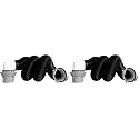 Camco RV Sewer Kit - Features Pre-Attached Fittings, a 10-Foot SewerHose, Translucent Sewer Elbow with 4-in-1 Adapter, and More (39551) (Pack of 2)