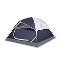 CAMEL CROWN 2/3/4/5 Person Camping Dome Tent, Waterproof,Spacious, Lightweight Portable Backpacking Tent for Outdoor Camping/Hiking (3/4 Person, Navy)