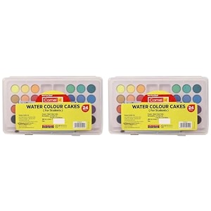 camel student water color cakes - 24 shades pack of 2