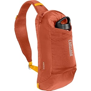 camelbak arete sling 8 hiking pack with carry cap bottle