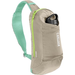 camelbak arete sling 8 hiking pack with carry cap bottle