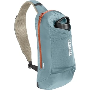 camelbak arete sling 8 hiking pack with carry cap bottle