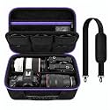 Camera Case for Canon/for Sony/for Nikon DSLR SLR Cameras, Large, Purple