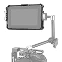 Camera Field Monitor, Monitor Rig Protective Frame, 5.5 Inch Touch Screen DSLR Camera Field Monitor Compatible with Feelworld F5 Pro V2 / F5 Pro 5.5" w/Cable Clamp