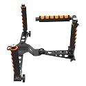 Camera Shoulder Support Rig Kit, Adjustable Handle with Cushioned Shoulder Pad and Grip, for DSLRs Camcorders and Action Cameras