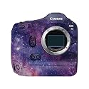 Camera Skin Compatible with Canon EOS R1 (2024) - Violet Stars - Premium 3M Vinyl Protective Wrap Decal Cover - Easy to Apply | Crafted in the USA by MightySkins