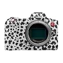 Camera Skin Compatible with Canon EOS R5C (2022) - Snow Leopard Print - Premium 3M Vinyl Protective Wrap Decal Cover - Easy to Apply | Crafted in the USA by MightySkins