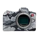 Camera Skin Compatible with Canon EOS R5C (2022) - Gray Camouflage - Premium 3M Vinyl Protective Wrap Decal Cover - Easy to Apply | Crafted in the USA by MightySkins