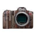 Camera Skin Compatible with Canon EOS R5C (2022) - Woody - Premium 3M Vinyl Protective Wrap Decal Cover - Easy to Apply | Crafted in the USA by MightySkins