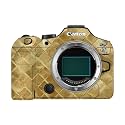 Camera Skin Compatible with Canon EOS R6 Mark III (2025) - Gold Tiles - Premium 3M Vinyl Protective Wrap Decal Cover - Easy to Apply | Crafted in the USA by MightySkins