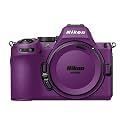 Camera Skin Compatible with Nikon Z5 II (2025) - Solid Purple - Premium 3M Vinyl Protective Wrap Decal Cover - Easy to Apply | Crafted in the USA by MightySkins