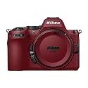 Camera Skin Compatible with Nikon Z5 II (2025) - Solid Burgundy - Premium 3M Vinyl Protective Wrap Decal Cover - Easy to Apply | Crafted in the USA by MightySkins