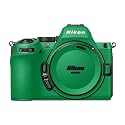 Camera Skin Compatible with Nikon Z5 II (2025) - Solid Green - Premium 3M Vinyl Protective Wrap Decal Cover - Easy to Apply | Crafted in the USA by MightySkins
