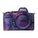 Camera Skin Compatible with Nikon Z5 II (2025) - Violet Stars - Premium 3M Vinyl Protective Wrap Decal Cover - Easy to Apply | Crafted in the USA by MightySkins