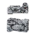 Camera Skin Compatible with Sony A6700 Mirrorless Camera (2023) - Gray Camouflage - Premium 3M Vinyl Protective Wrap Decal Cover - Easy to Apply | Crafted in the USA by MightySkins
