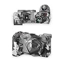 Camera Skin Compatible with Sony A6700 Mirrorless Camera (2023) - Mono Camo - Premium 3M Vinyl Protective Wrap Decal Cover - Easy to Apply | Crafted in the USA by MightySkins