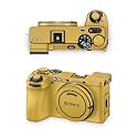 Camera Skin Compatible with Sony A6700 Mirrorless Camera (2023) - Solid Marigold - Premium 3M Vinyl Protective Wrap Decal Cover - Easy to Apply | Crafted in the USA by MightySkins