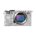 Camera Skin Compatible with Sony A7C Mark II (2023) - Viper Snow - Premium 3M Vinyl Protective Wrap Decal Cover - Easy to Apply | Crafted in the USA by MightySkins