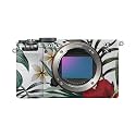 Camera Skin Compatible with Sony A7C Mark II (2023) - Tropical Hibiscus - Premium 3M Vinyl Protective Wrap Decal Cover - Easy to Apply | Crafted in the USA by MightySkins
