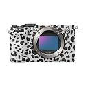 Camera Skin Compatible with Sony A7C Mark II (2023) - Snow Leopard Print - Premium 3M Vinyl Protective Wrap Decal Cover - Easy to Apply | Crafted in the USA by MightySkins