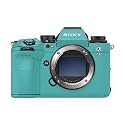 Camera Skin Compatible with Sony Alpha 9 III (2024) - Solid Turquoise - Premium 3M Vinyl Protective Wrap Decal Cover - Easy to Apply | Crafted in the USA by MightySkins