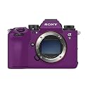 Camera Skin Compatible with Sony Alpha 9 III (2024) - Solid Purple - Premium 3M Vinyl Protective Wrap Decal Cover - Easy to Apply | Crafted in the USA by MightySkins