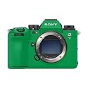 Camera Skin Compatible with Sony Alpha 9 III (2024) - Solid Green - Premium 3M Vinyl Protective Wrap Decal Cover - Easy to Apply | Crafted in the USA by MightySkins