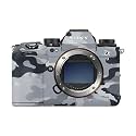 Camera Skin Compatible with Sony Alpha 9 III (2024) - Gray Camouflage - Premium 3M Vinyl Protective Wrap Decal Cover - Easy to Apply | Crafted in the USA by MightySkins