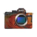 Camera Skin Compatible with Sony Alpha A7 Mark V (2025) - Lava Water - Premium 3M Vinyl Protective Wrap Decal Cover - Easy to Apply | Crafted in the USA by MightySkins