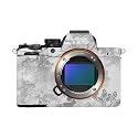 Camera Skin Compatible with Sony Alpha A7 Mark V (2025) - Viper Snow - Premium 3M Vinyl Protective Wrap Decal Cover - Easy to Apply | Crafted in the USA by MightySkins