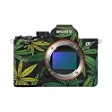 Camera Skin Compatible with Sony Alpha A7 Mark V (2025) - Cannabis Culture - Premium 3M Vinyl Protective Wrap Decal Cover - Easy to Apply | Crafted in the USA by MightySkins